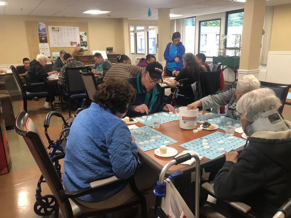 Bingo with Active Day of Marlton - Laurel Brook Rehabilitation and